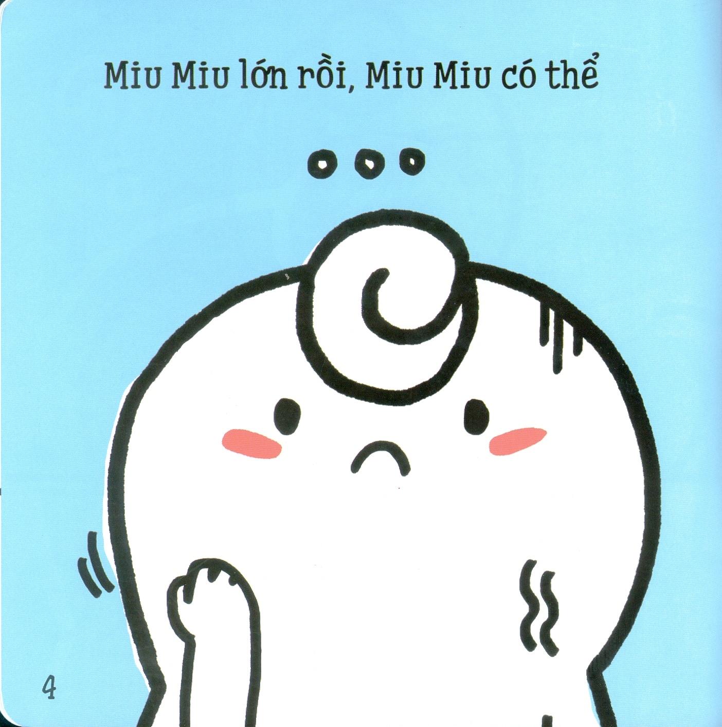 Ehon Kĩ Năng Sống - Miu Miu Tự Lập - Đi Ị