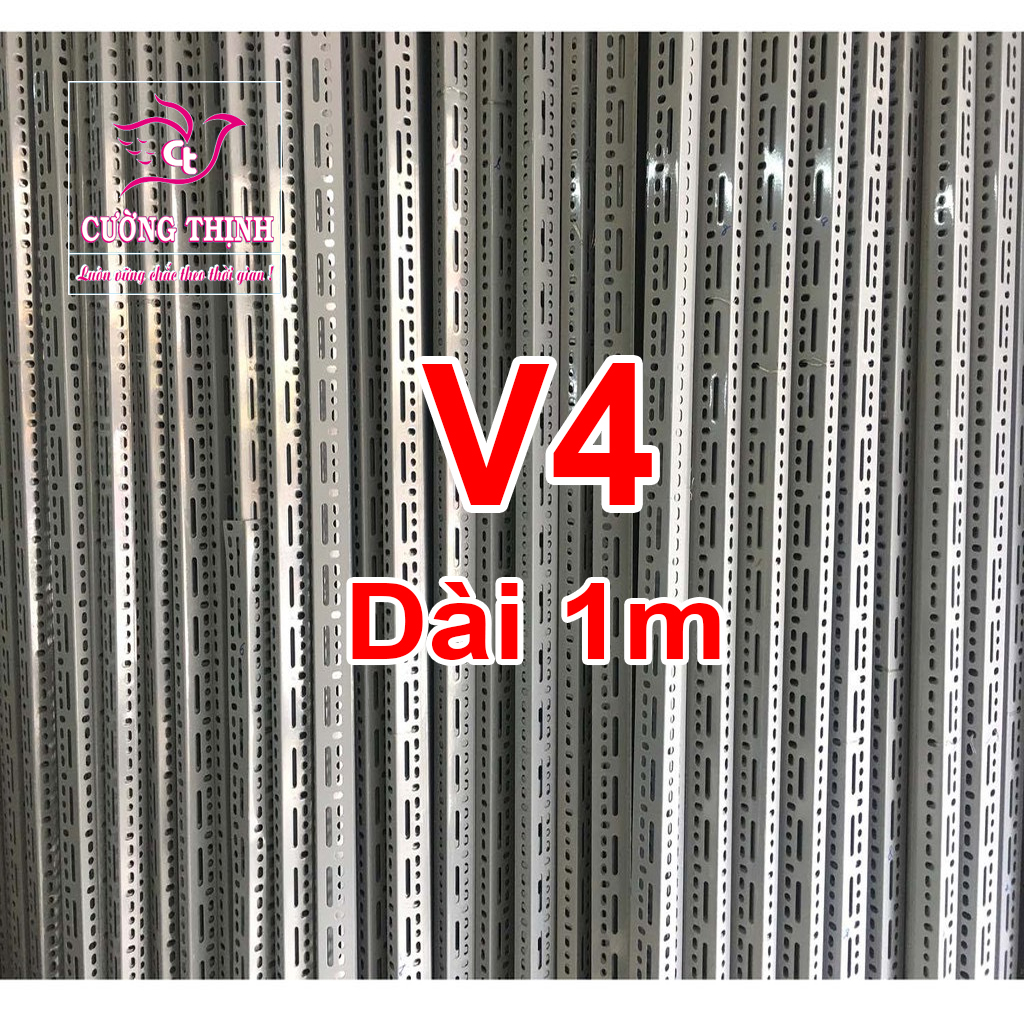 Kệ sắt chứa đồ 3 Tầng | Cao 1m x Dài 80cm x Rộng 40cm, Kệ sắt v lỗ