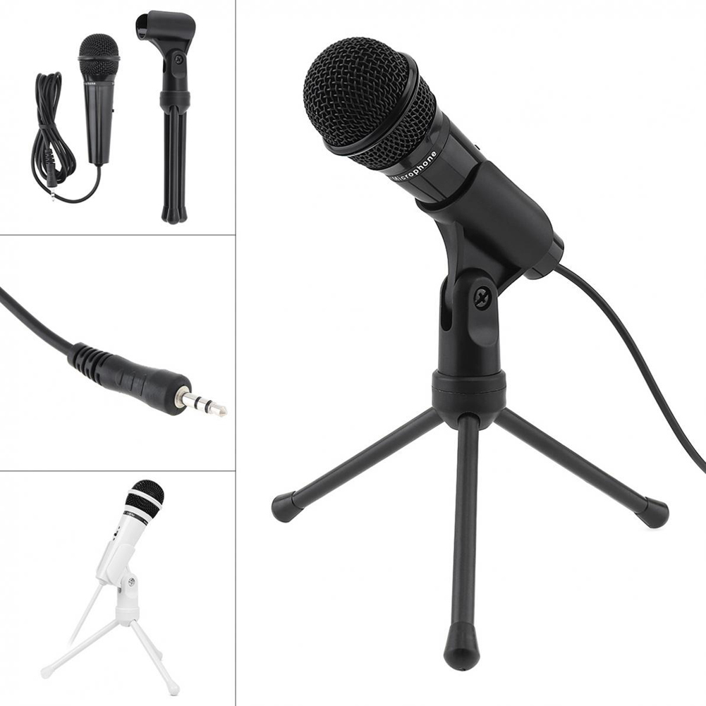 Micrô Âm Thanh SF-910 3,5 Mm Đa Chức Năng Có Chân Đế Cho Máy Tính Để Bàn