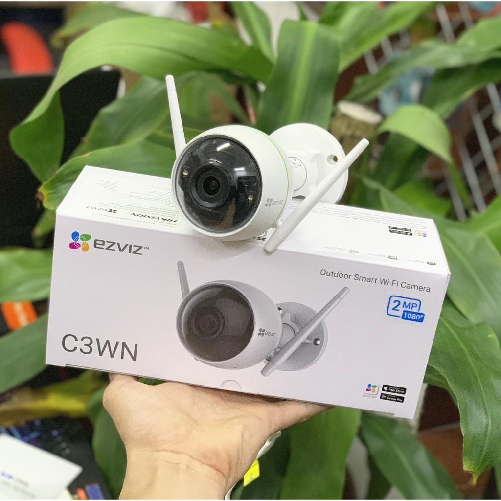 Camera Wifi Ezviz C3WN Có mic-loa, ngoài trời chống nước, hồng ngoại thông minh, hình ảnh rõ nét Full HD-Hàng Chính Hãng