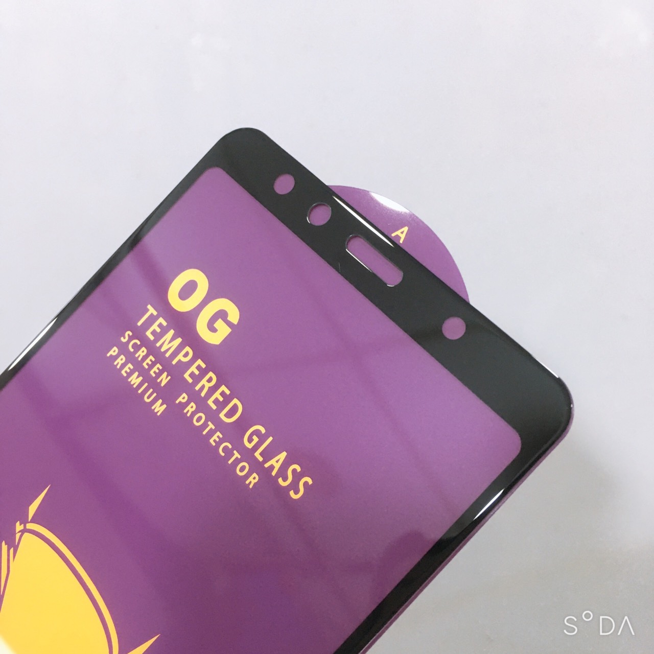 Kính cường lực cho Samsung A7 2018 full màn hình OG cao cấp