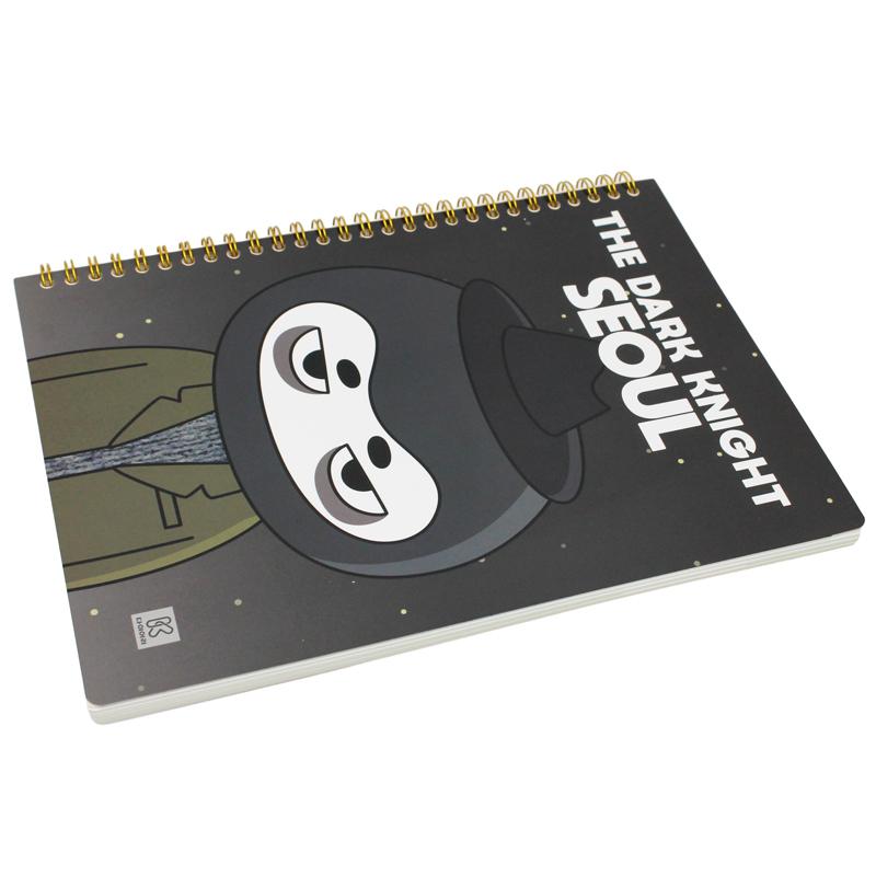 Sổ Lò Xo Design B5 - Kẻ Ngang - 80 Trang - Oxford D352B5-06 - The Dark Knight Seoul