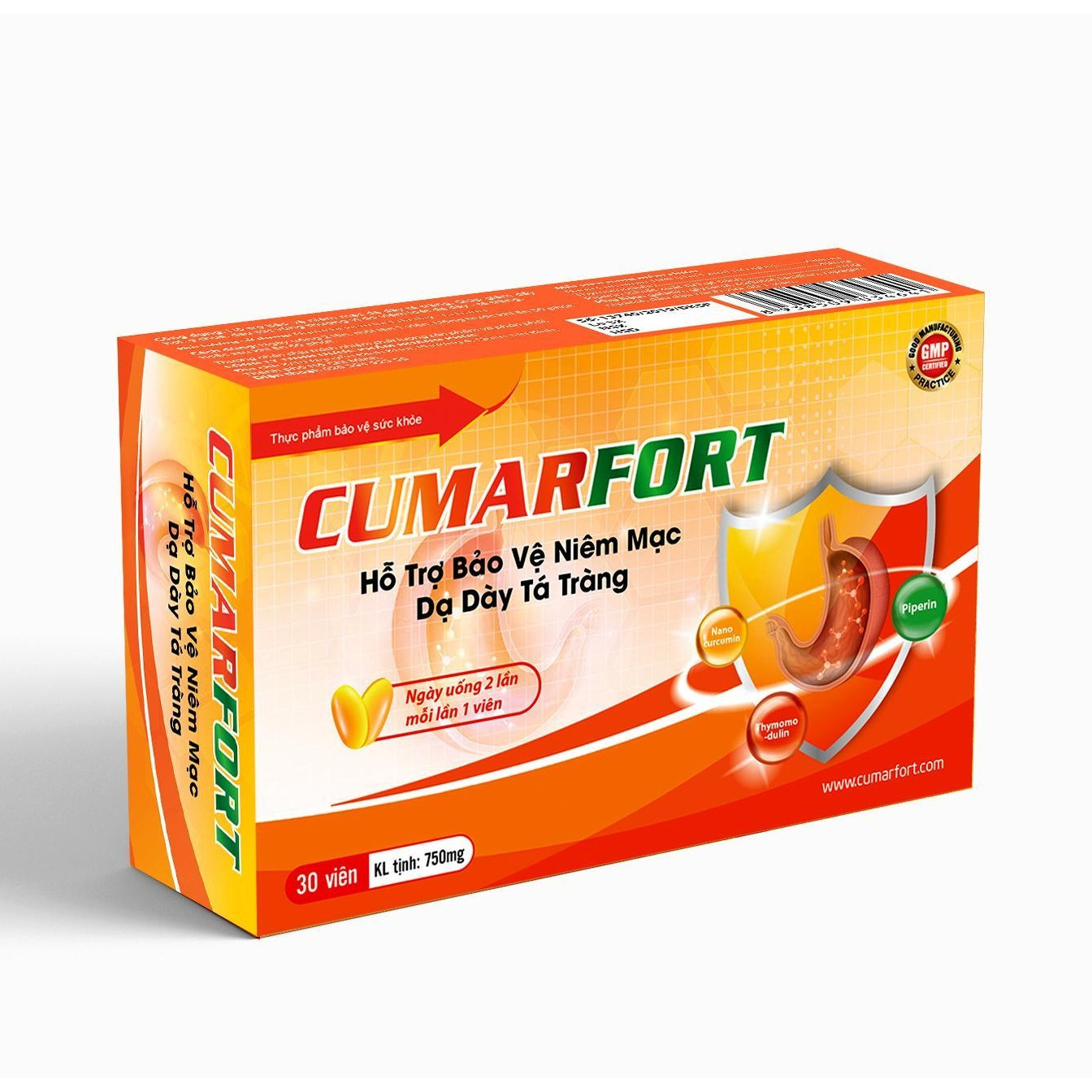 Thực phẩm bảo vệ sức khỏe viên nghệ Nano Curcumin CUMAFORT