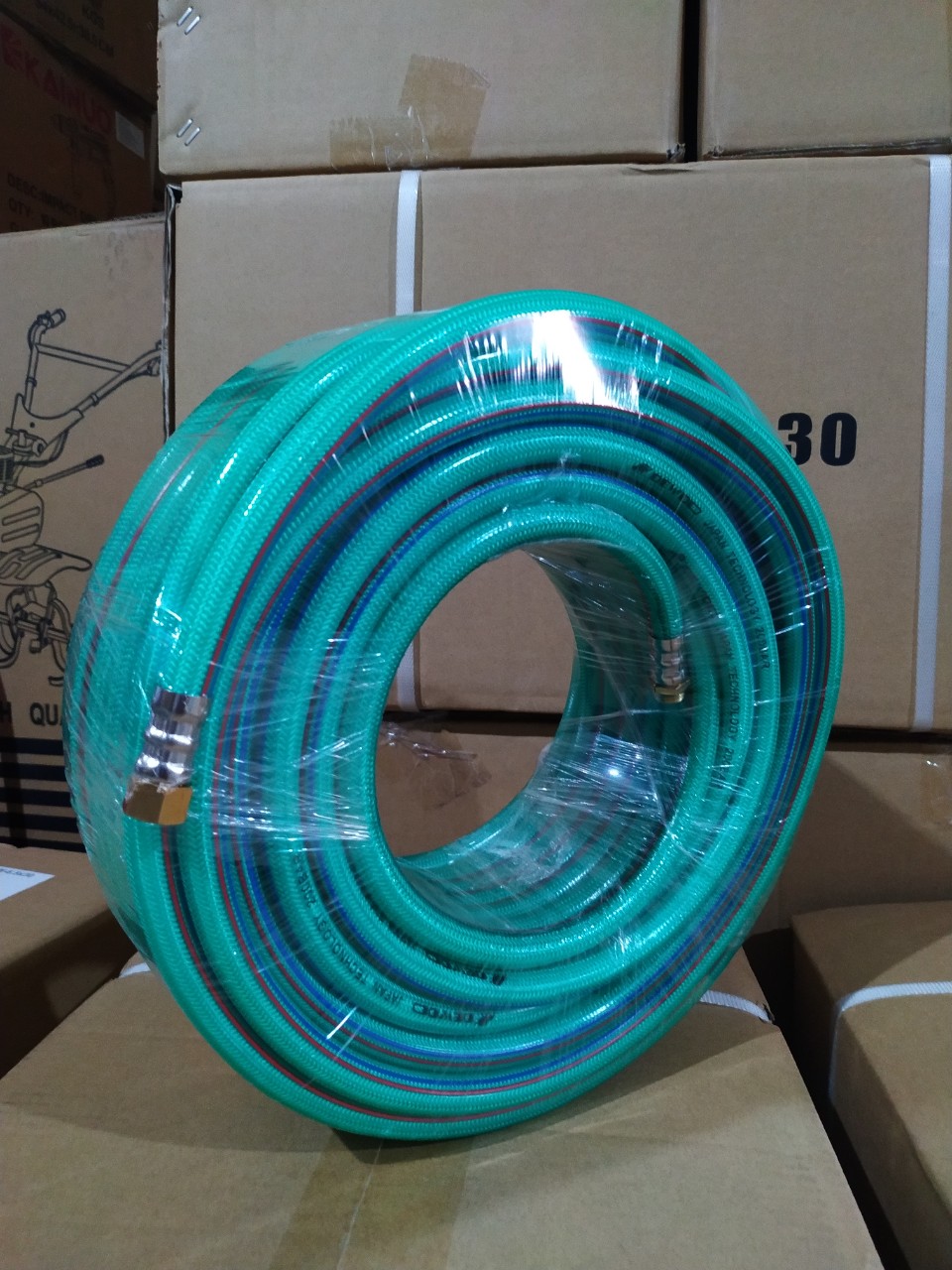 BỘ MÁY XỊT RỬA XE KÉO DÂY CUDROA AMAXGOLD AM22 - HÀNG CHÍNH HÃNG