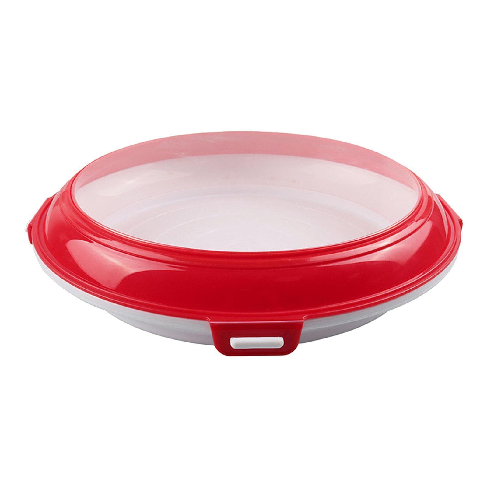 Food Preservation  Tray Food Tray Stackable  Red Update