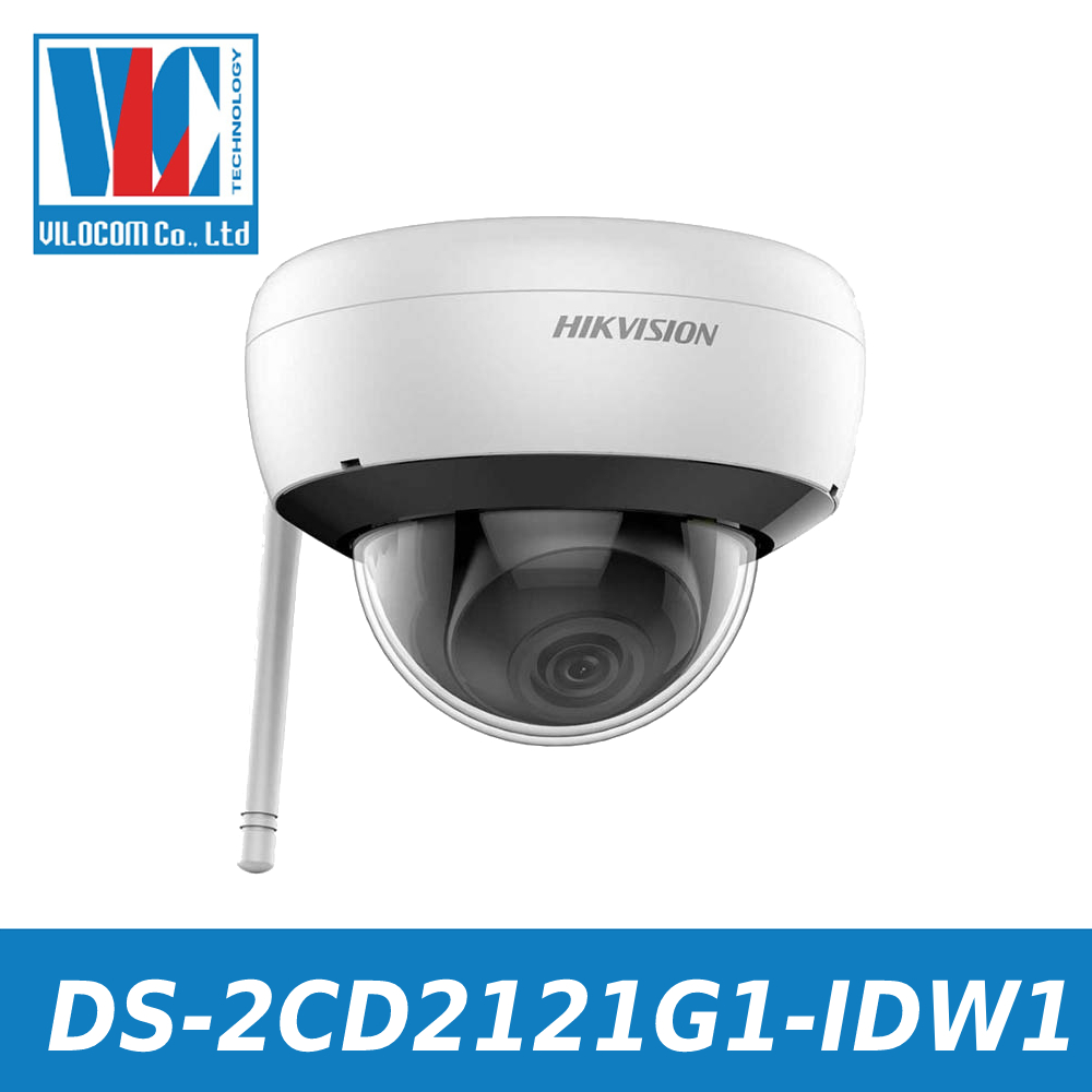 Camera IP Wifi Dome 2MP HIKVISION DS-2CD2121G1-IDW1 - Hàng Chính Hãng