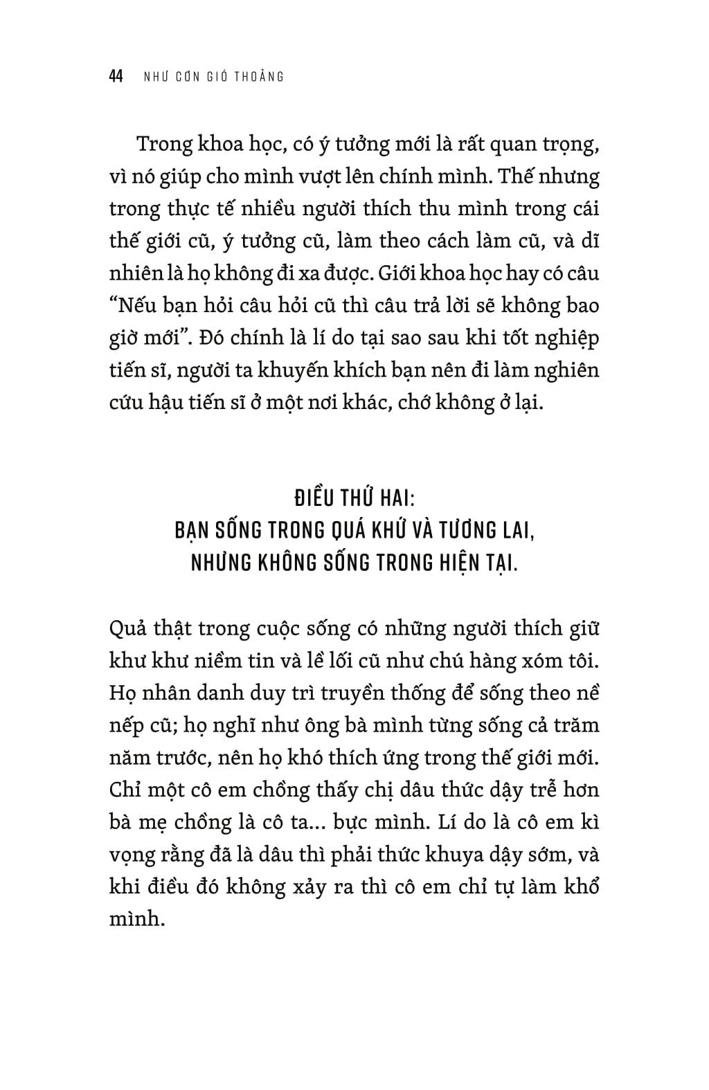 Như Cơn Gió Thoảng - Nghĩ Về Những Qui Luật Cuộc Sống