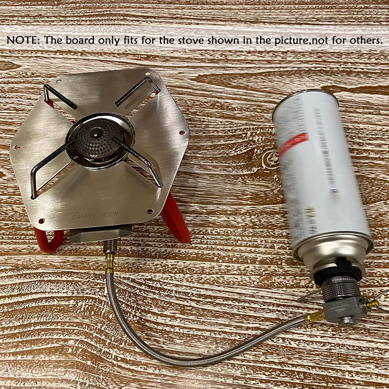 Tấm Cách Nhiệt Bếp Ga Bằng Thép Không Gỉ Campingmoon