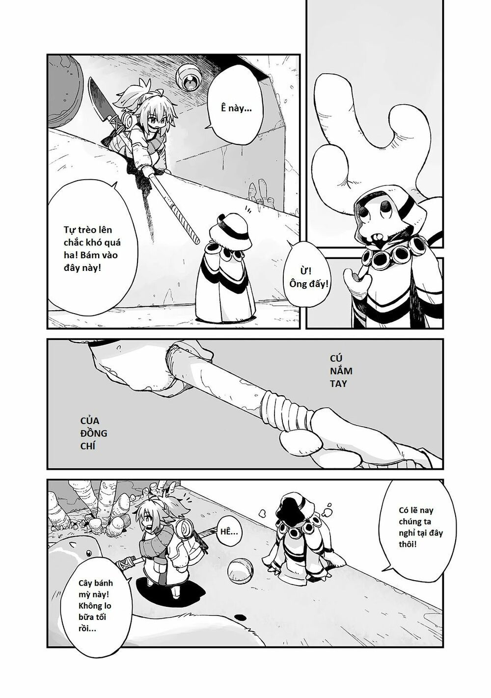 ngay cả khi hậu tận thế, thật hạnh phúc vẫn còn được sống... chapter 4 12