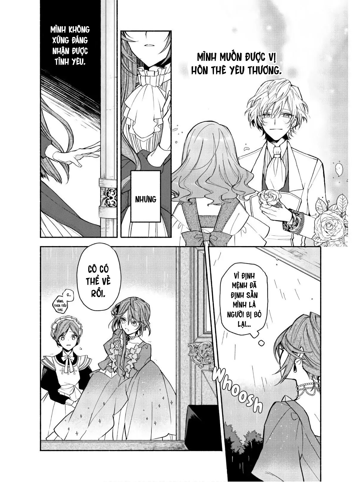 vì đã trở về thân phận ác nữ nên tôi nghĩ mình sẽ chạy trốn khỏi hoàng tử CHƯƠNG 1.1 11