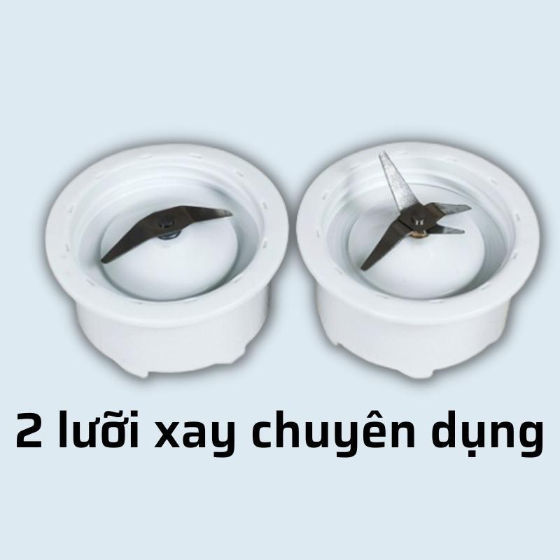 MÁY XAY SINH TỐ OSAKO OS - 09, 2 CỐI CÔNG SUẤT 400W MẠNH MẼ DUNG TÍCH 1.5L