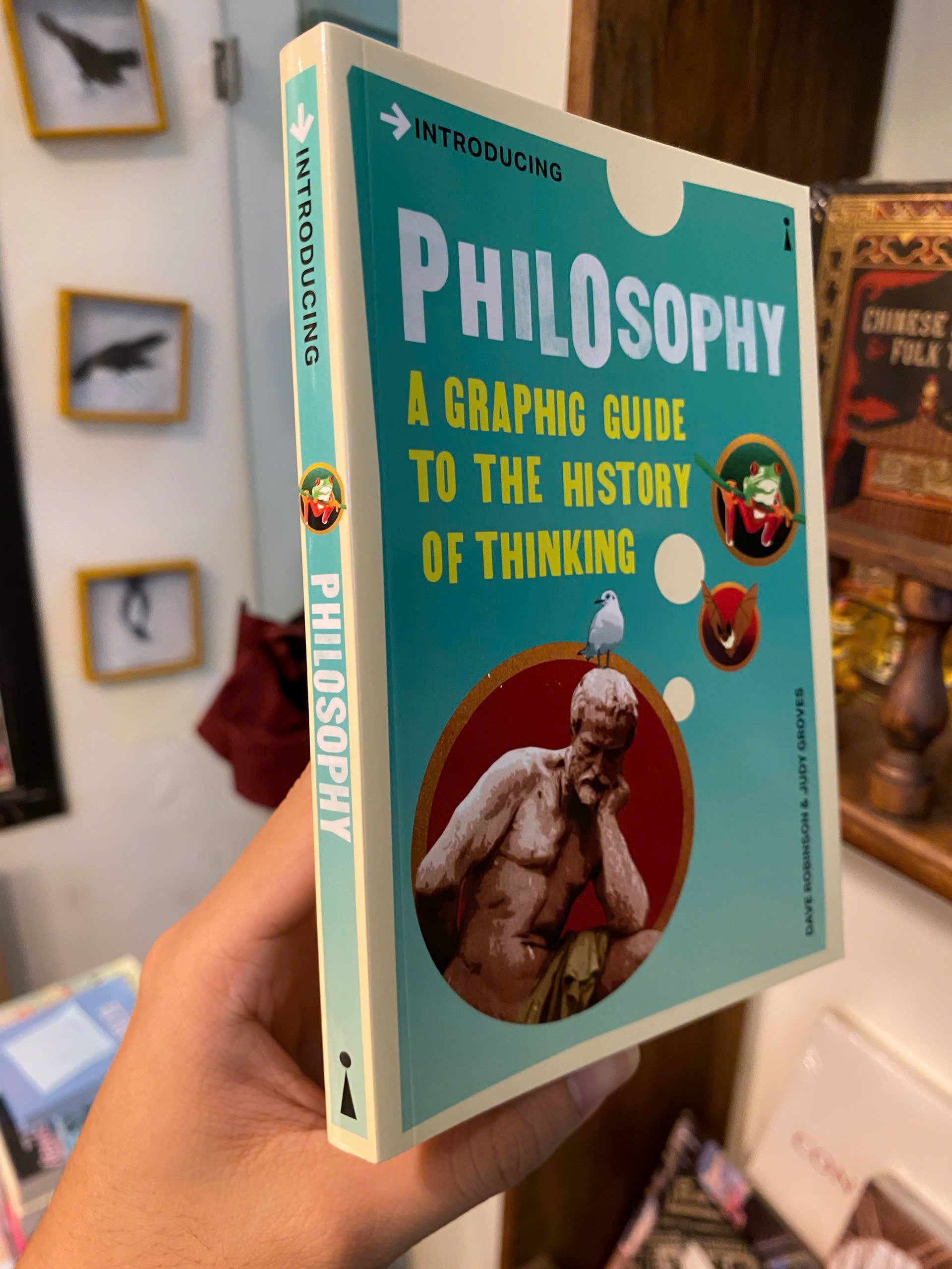 Sách - Introducing Philosophy: A Graphic Guide to the History of Thinking by Dave Robinson