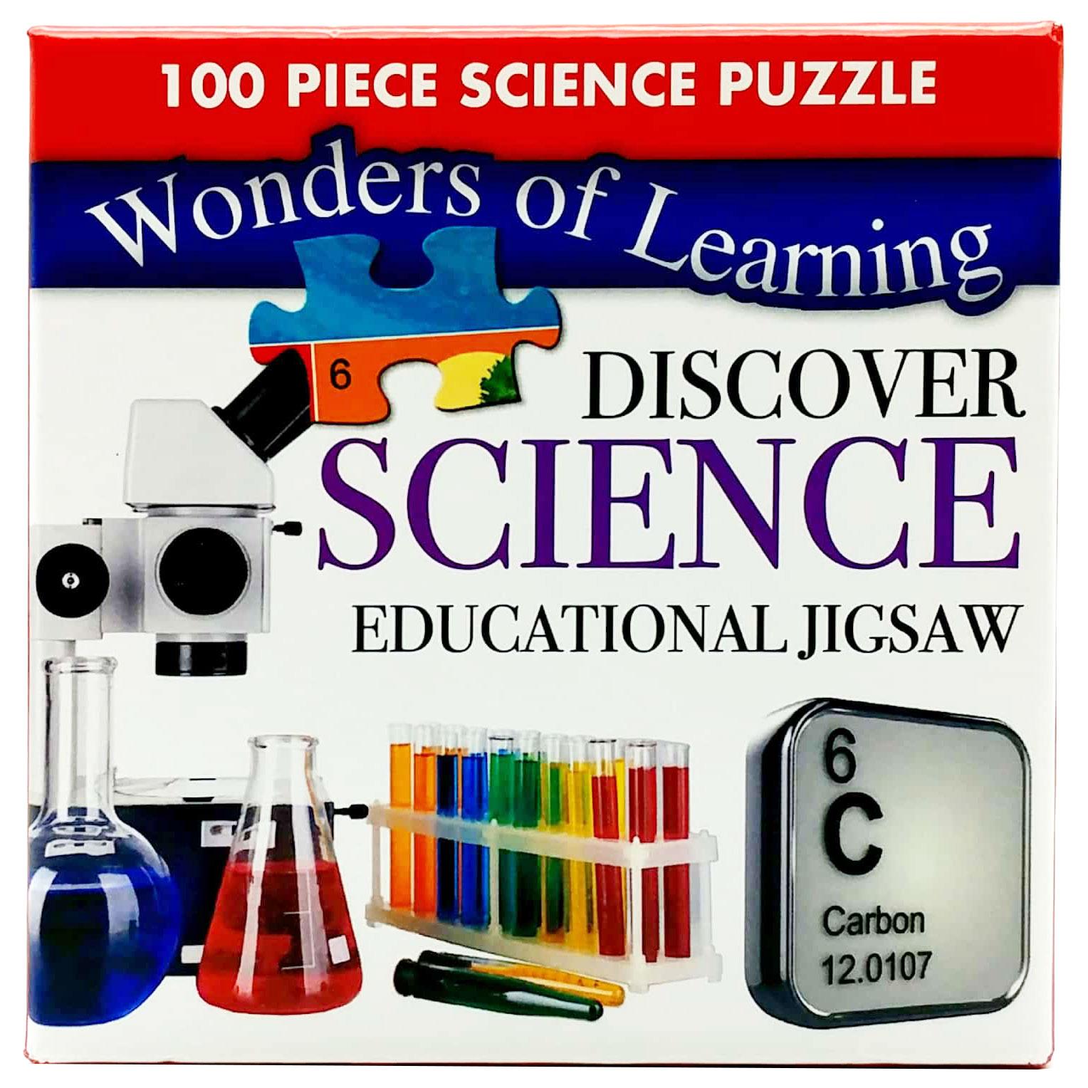 Wonders Of Learning - 100 Piece Cube Jigsaw Puzzle - Science - Periodic Table Of The Elements