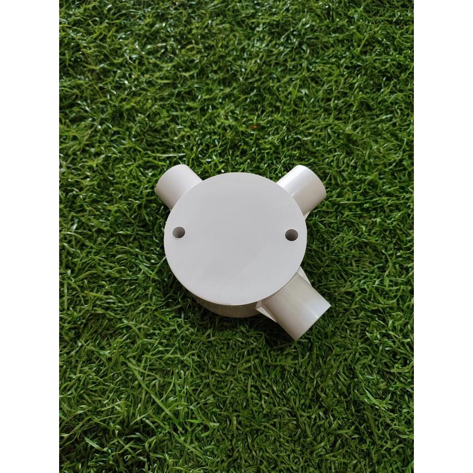 Hộp nối dây điện box tròn chia ngã phi 20.