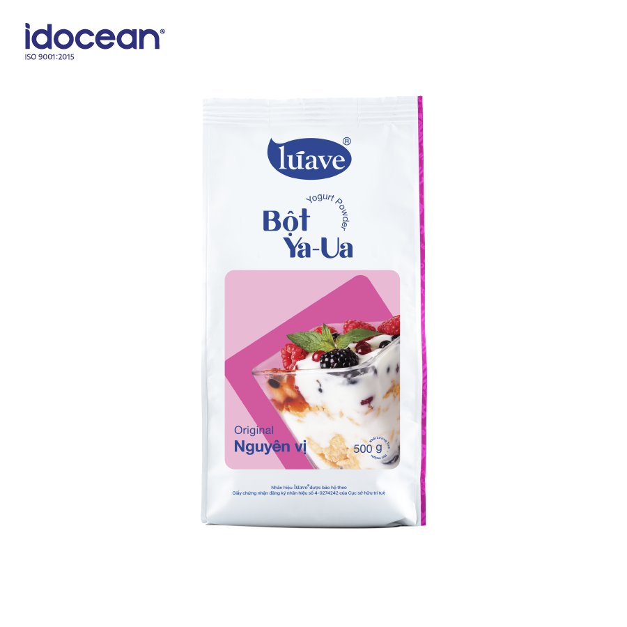 Bột Sữa Chua LÚAVE - Bột Yogurt/ Yaua  500g (Thay Thế Được Sữa Chua Truyền Thống, Làm Sinh Tố, Đá Xay, Yaua)