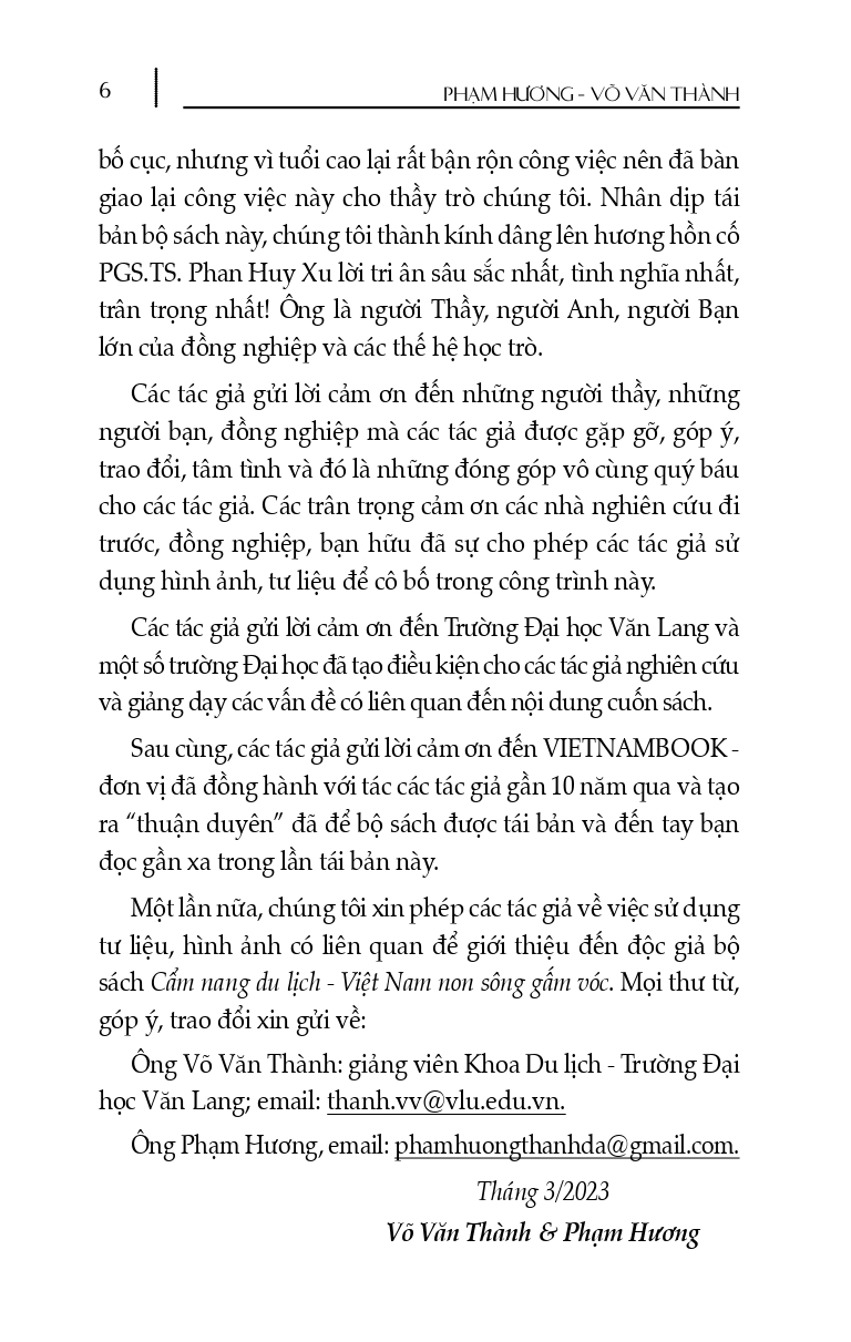 Cẩm nang du lịch: Việt Nam Non Sông Gấm Vóc - Miền Trung (Tái bản có sửa chữa, bổ sung)