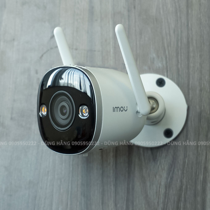 Camera Ngoài Trời IMOU Bullet 2S IPC-F46FP 4MP Đàm Thoại 2 Chiều- Ban Đêm Có Màu- Báo Động Chống Trộm- Chống Nước- Hàng Chính Hãng