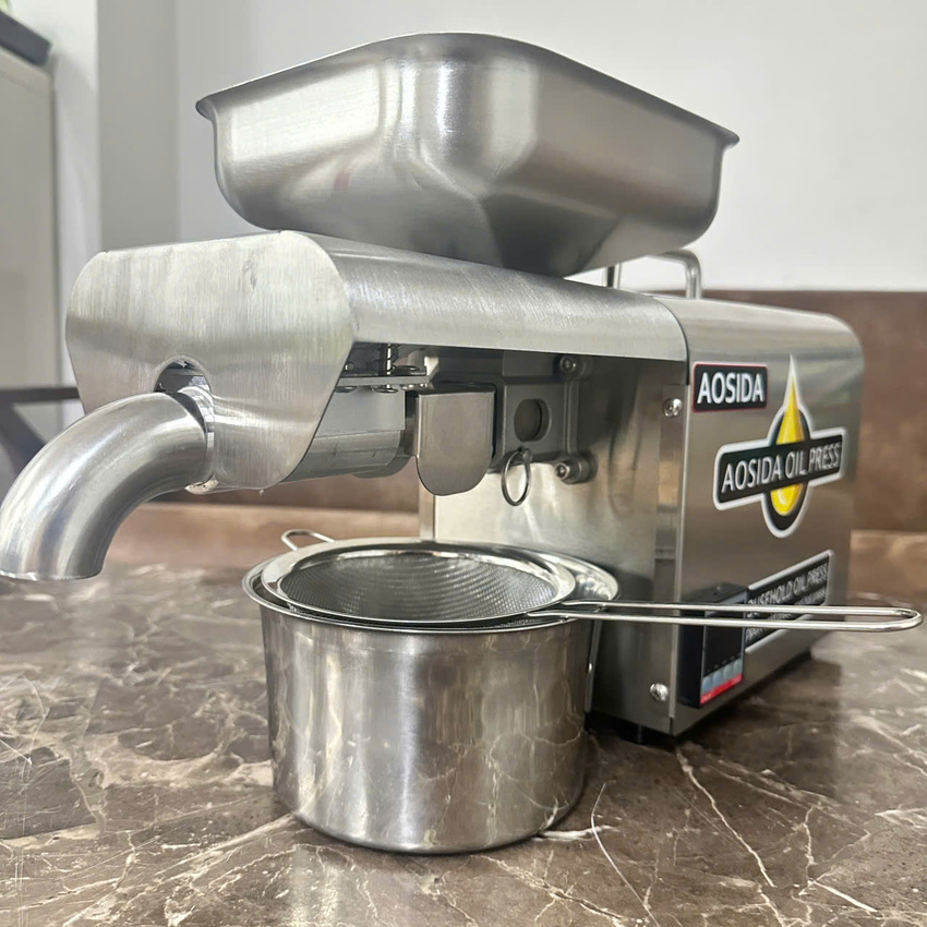 Máy Ép Dầu Thực Vật Gia Đình AOSIDA Mã A250 Thương hiệu Anh Quốc cao cấp, Công Suất Tới 1200W - Bảo hành 12 Tháng (Hàng Nhập Khẩu)