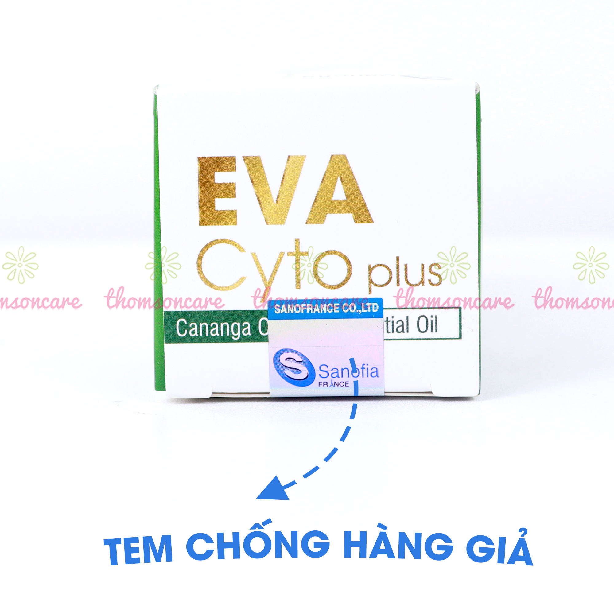 Dung dịch vệ sinh phụ nữ Eva Cyto Plus - giúp vệ sinh, làm sạch nhẹ nhàng, khử mùi, cân bằng pH từ thảo dược- Chai 180ml Thomsoncare