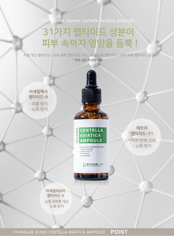 Serum trị mụn Kyung Lab Acnes Centella Asiatica Ampoule 50ml