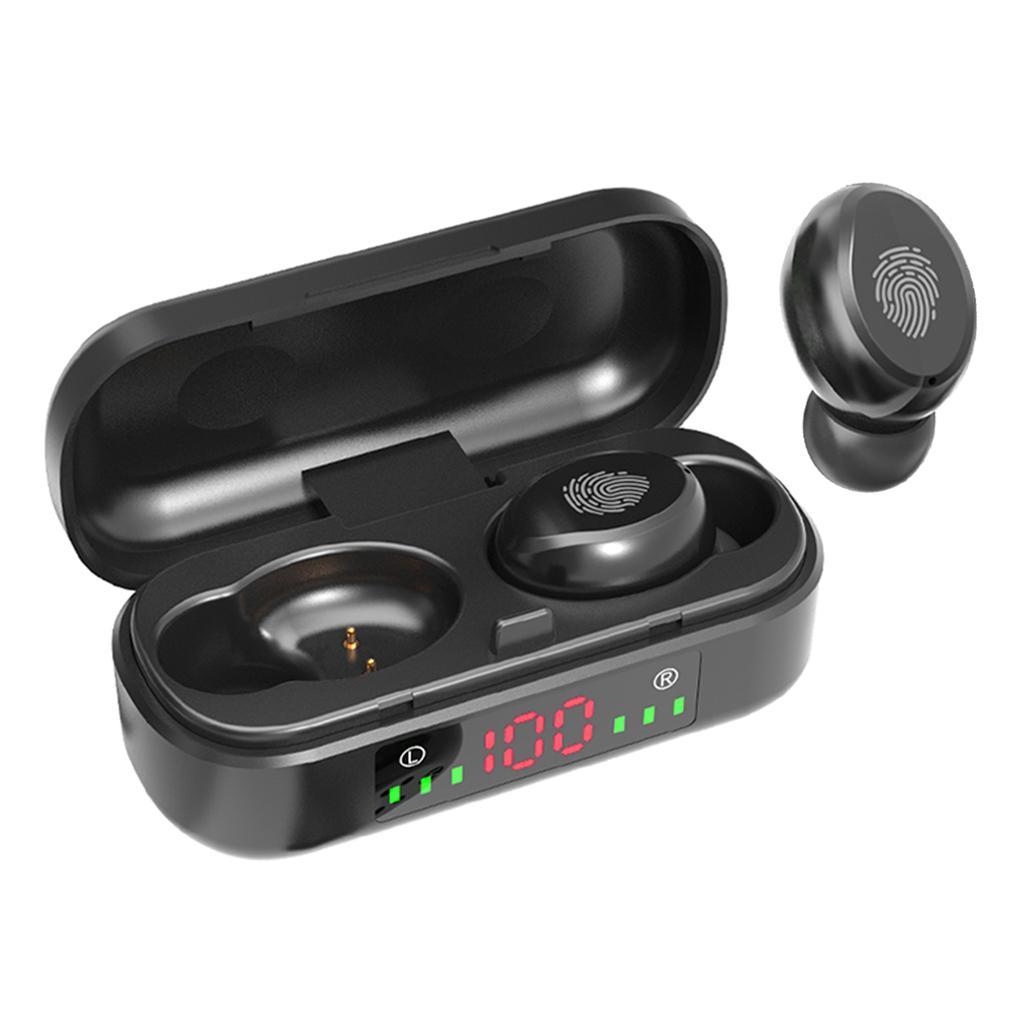 Bluetooth 5.0 Headset Wireless Earphones Twins 8D Stereo Headphone