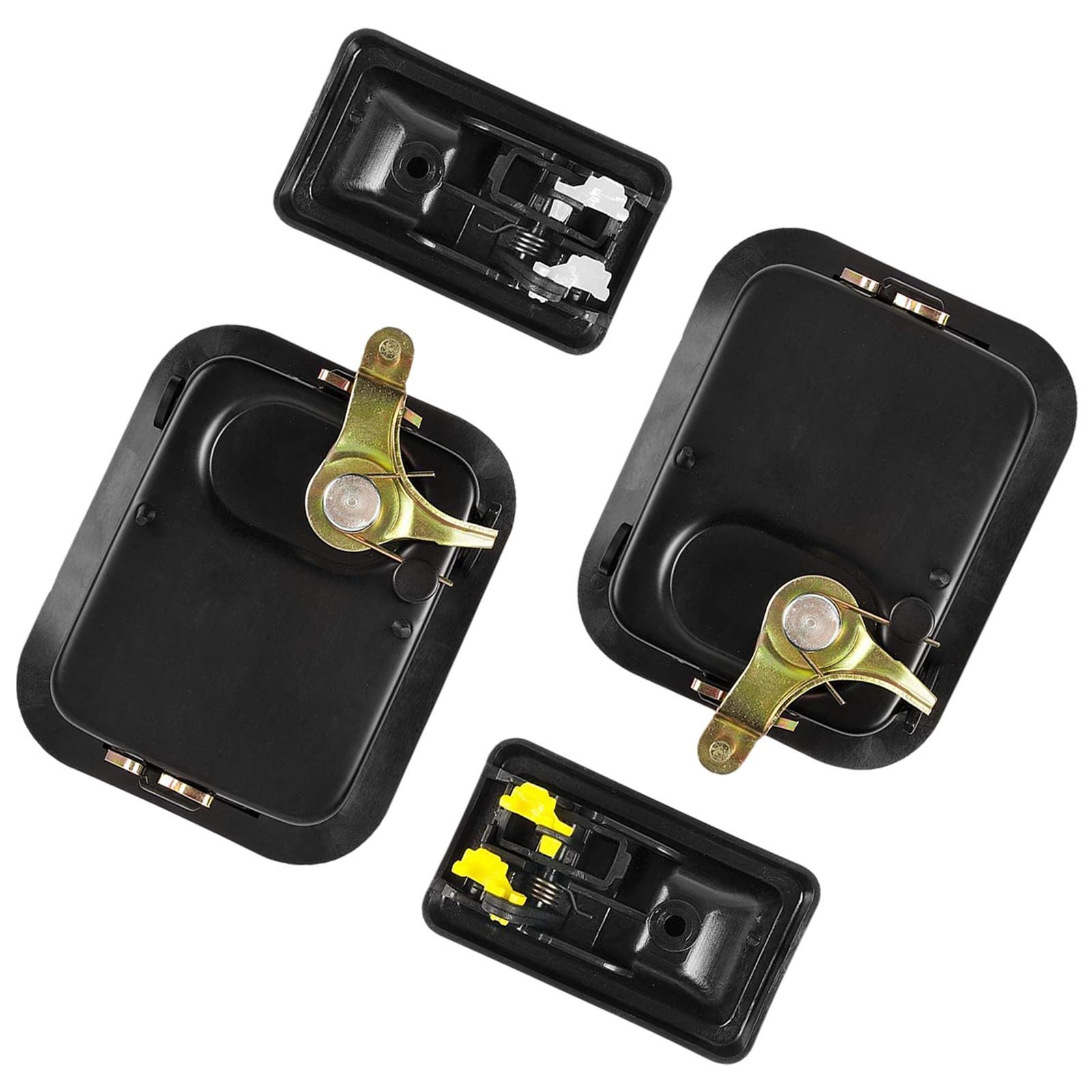 Door Handles Set Front  Durable Easy to Install for