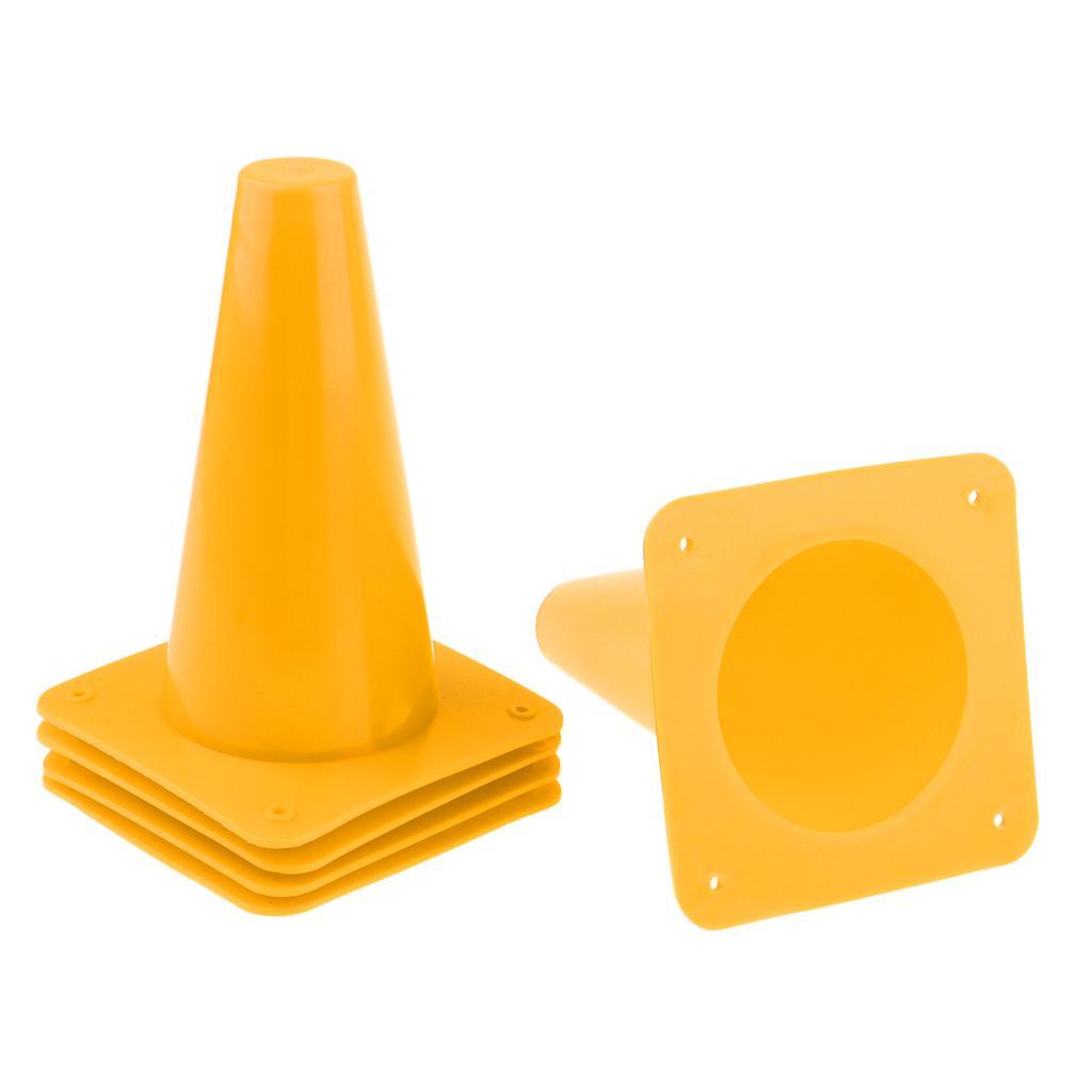 5pcs 15cm Safety Cone for Sports Training Soccer Agility Skateboard Skating