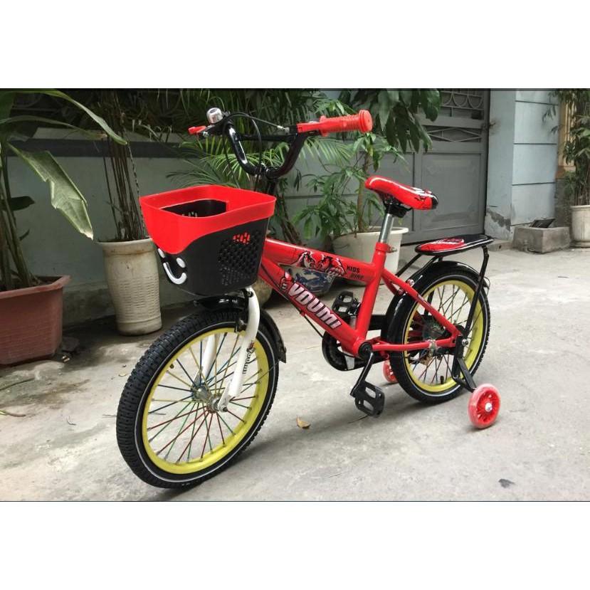 XE ĐẠP CHO BÉ 12 INCH MÀU ĐỎ 2 ĐẾN 4 TUỔI