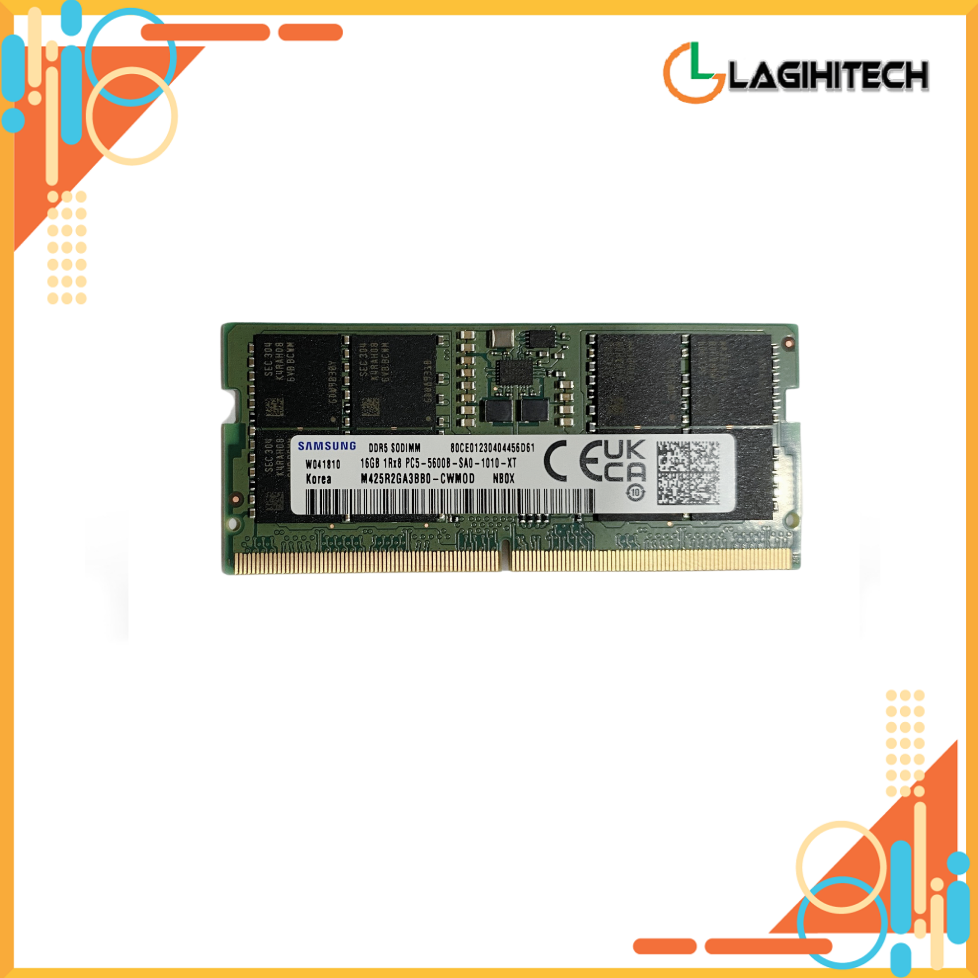 RAM Laptop Samsung DDR5 Dung lượng 8GB / 16GB / 32GB Bus 5600Mhz - Hàng Nhập Khẩu