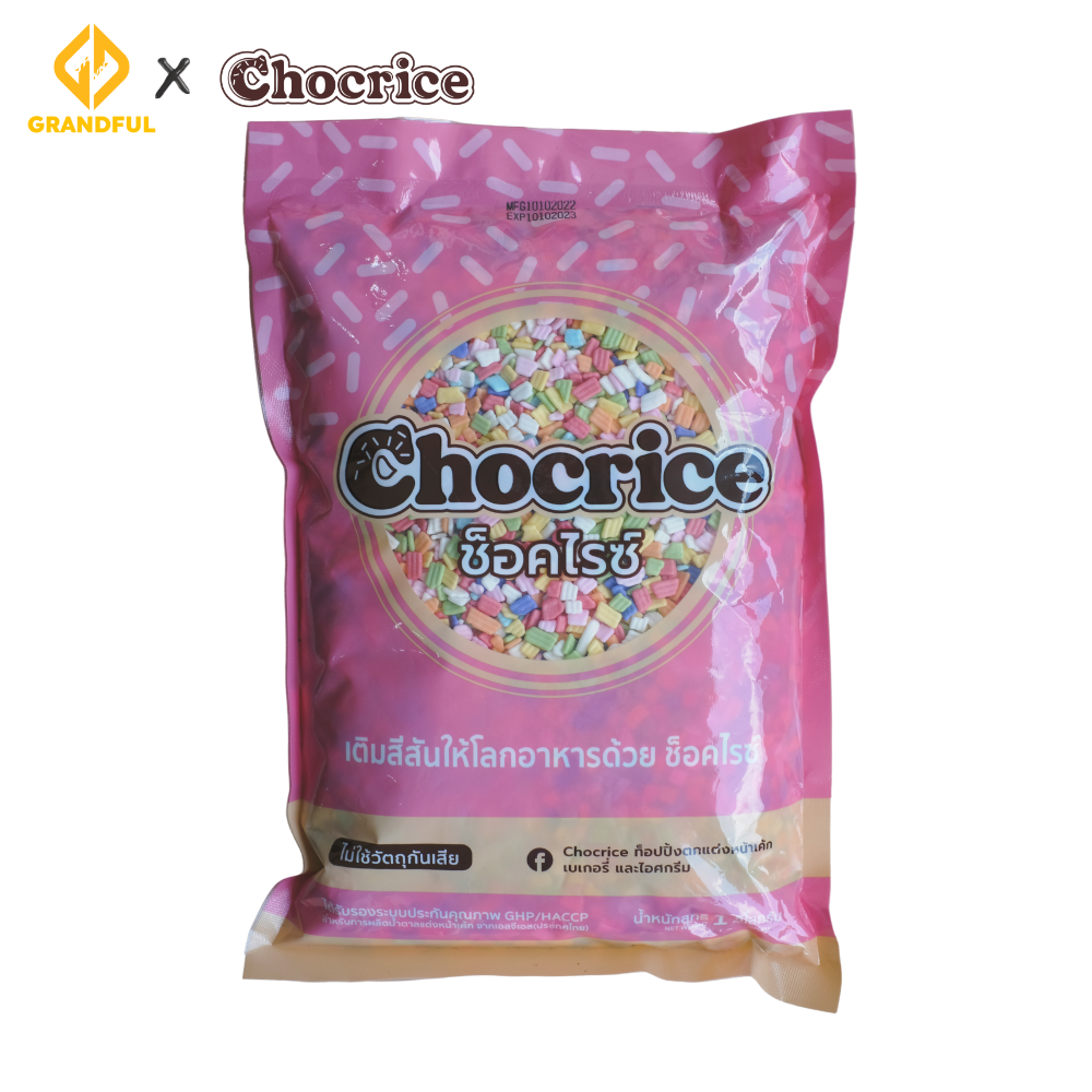 Cốm Màu Chocrice 1kg Trang Trí Bánh Bakery