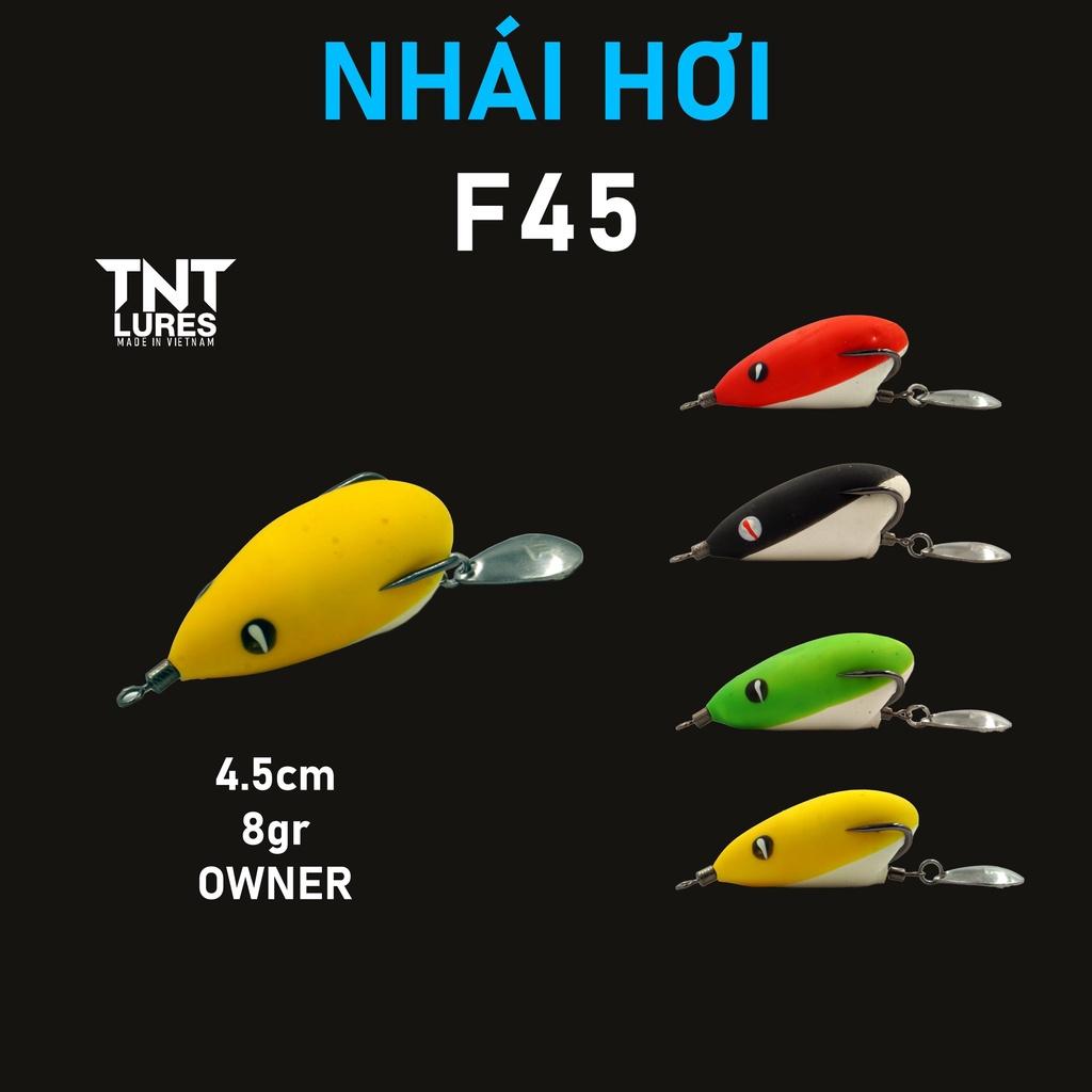 NHÁI HƠI F45 TNTlures 4.5 CM - 8GRAM - Mồi giả câu lure cá lóc