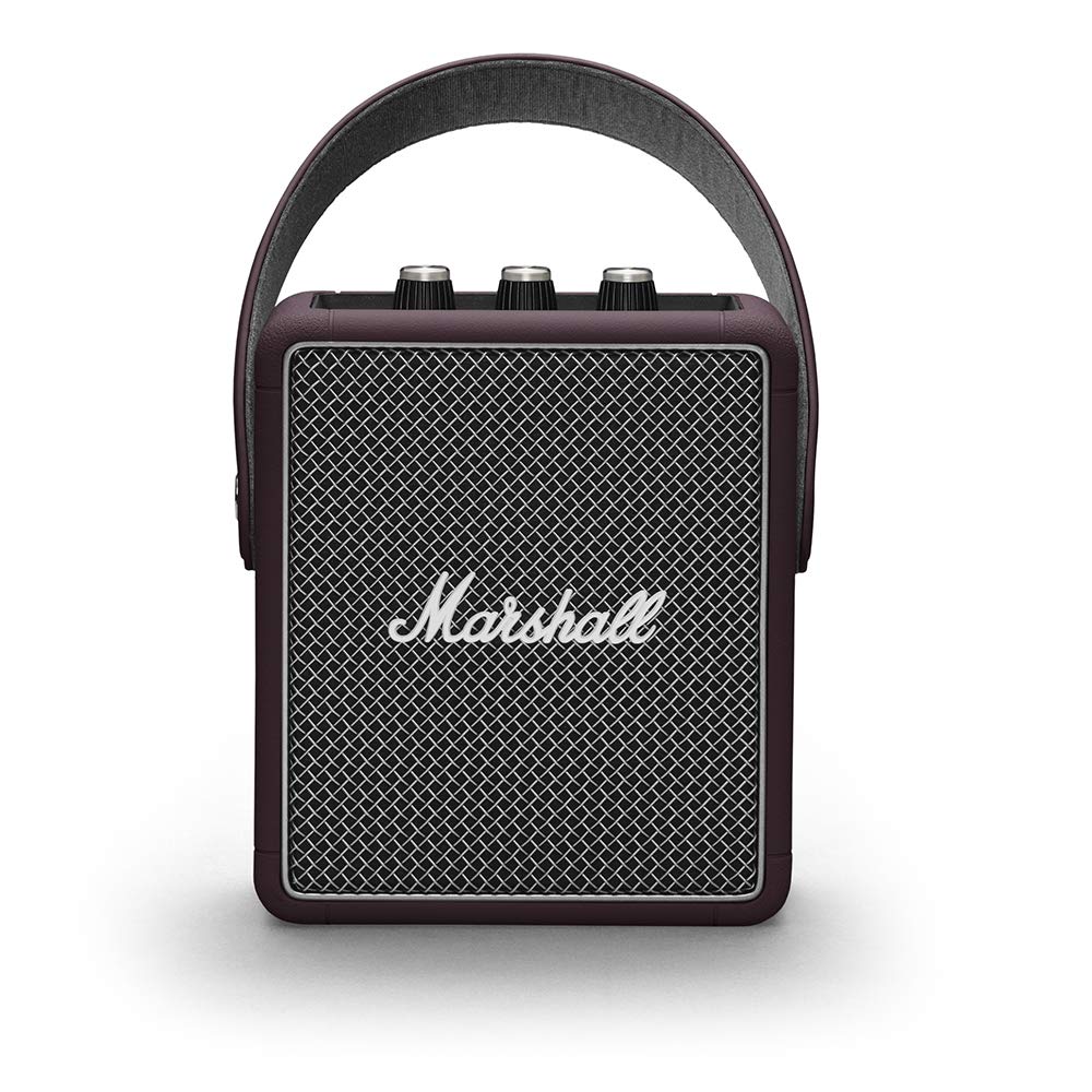 Loa Marshall Stockwell II Portable Speaker - Màu Burgundy- Hàng Nhập Khẩu