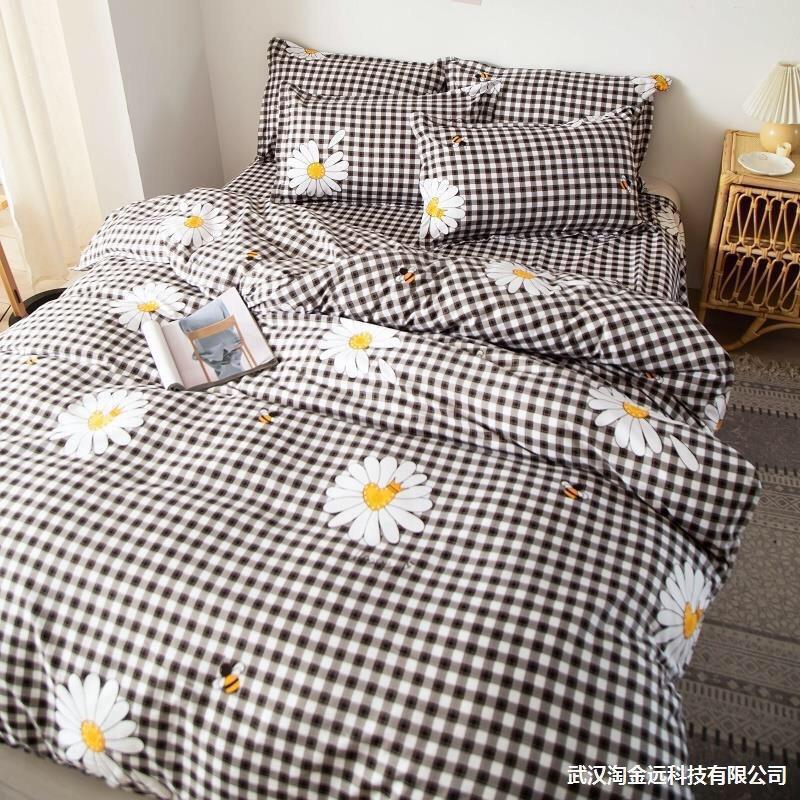 - Bộ set 4 món VỎ CHĂN GA GỐI cotton korea cao cấp mềm mịn - KHÔNG VỎ ÔM