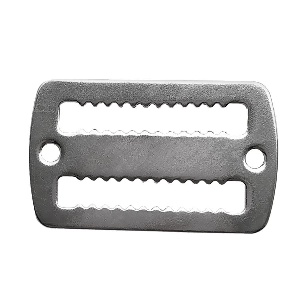 Stainless Steel Weight Belt Slide Standard - 2inch Scuba Diving Weight Stopper Keeper Retainer