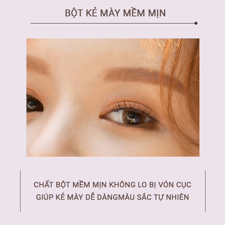 Bộ Kit Kẻ Chân Mày HOPE GIRL NATURAL STYLE EYEBROW KIT