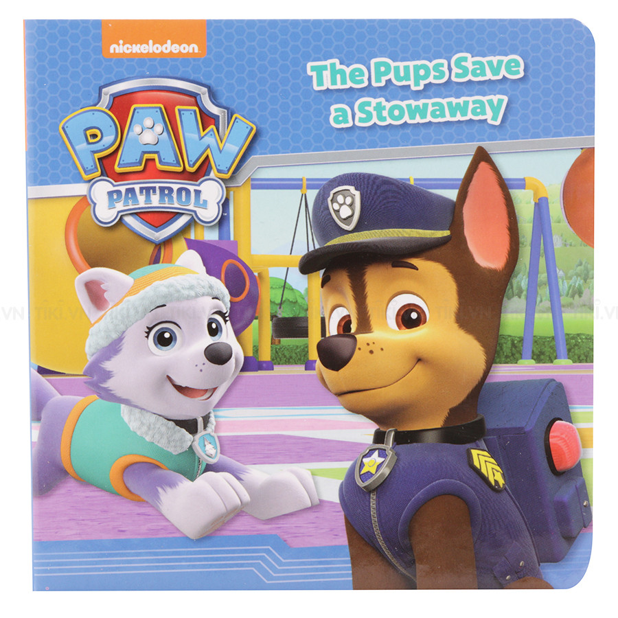 Nickelodeon Paw Patrol: 4 Board Books In A Box - Chú chó cứu hộ