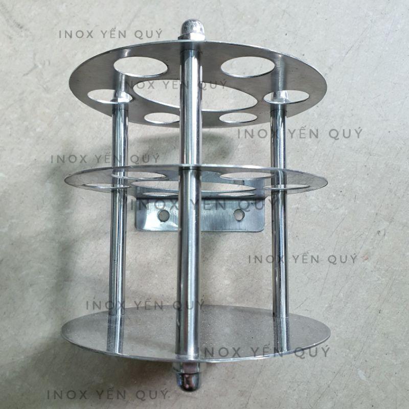 KỆ CẮM BÀN CHẢI ĐÁNH RĂNG INOX304