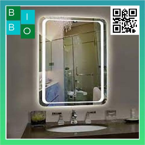 GƯƠNG LED CẢM ỨNG VUÔNG CAO CẤP – HIỂN THỊ THỜI GIAN VÀ NHIỆT ĐỘ