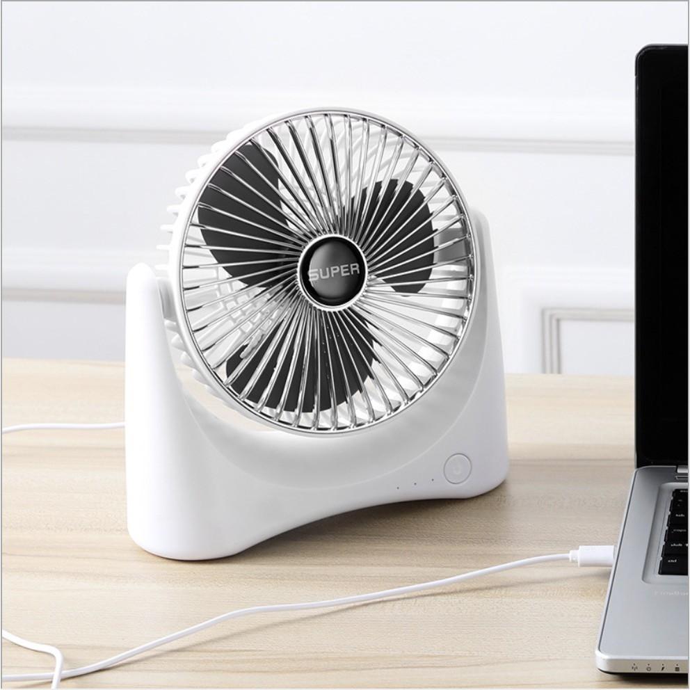 Quạt Mini 3 Cánh Để Bàn SIÊU MÁT VỚI 3 TỐC ĐỘ GIÓ SUPER GOLDEN - AsiaMart