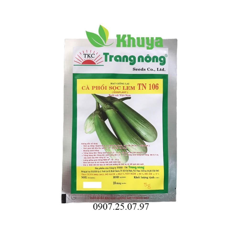 Hạt giống Cà Phổi Sọc Lem TN 106 gói 5gr