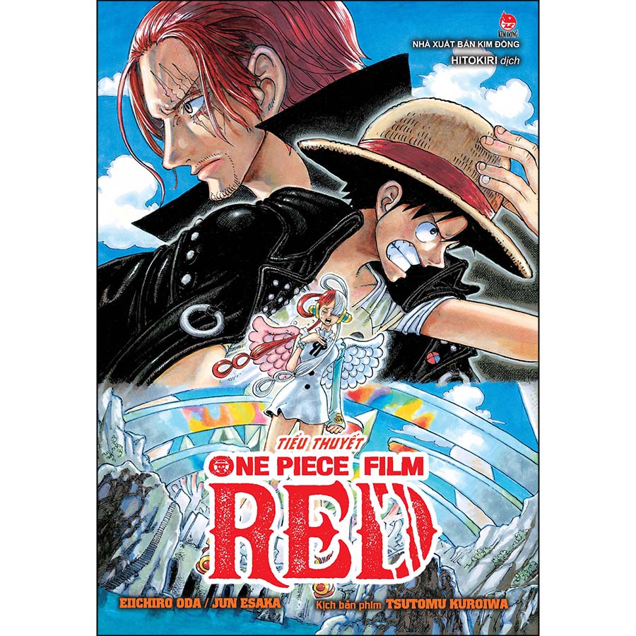 Tiểu Thuyết One Piece Film RED [Tặng Kèm Bìa Áo Và Poster Gập Sẵn Bên Trong]