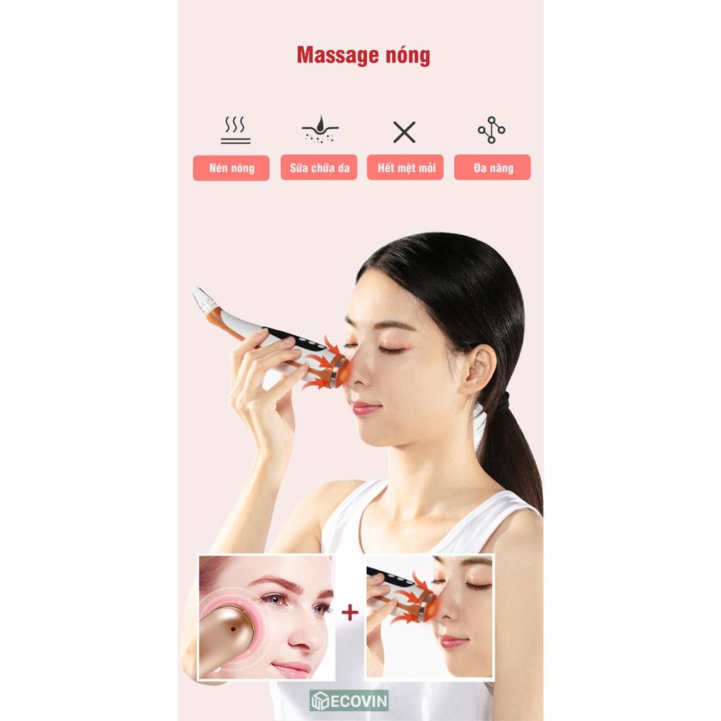 Máy Hút Mụn .Máy Massage Nóng . Làm Sạch Bã Nhờn Và Bụi Bẩn