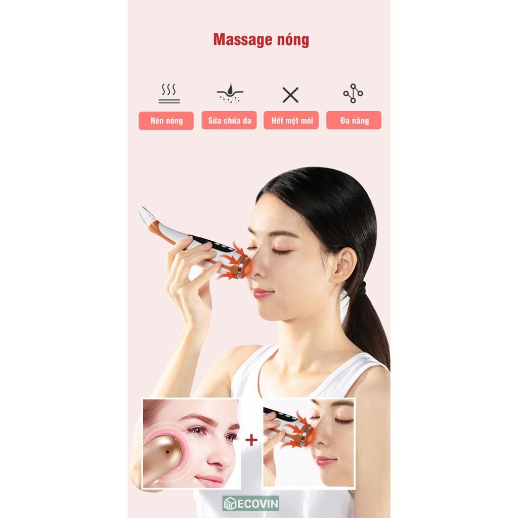 Máy Hút Mụn .Máy Massage Nóng Skin Care_BH 24 THÁNG. Làm Sạch Bã Nhờn Và Bụi Bẩn