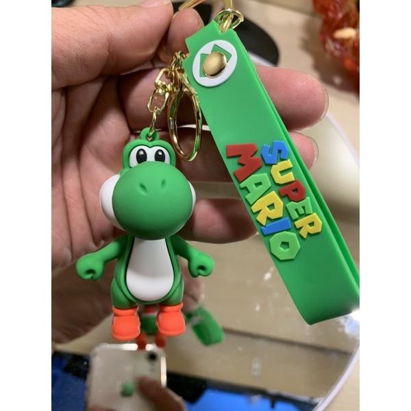 Móc chìa khóa supper Mario khủng long - Phụ kiện túi xách balo quà lưu niệm