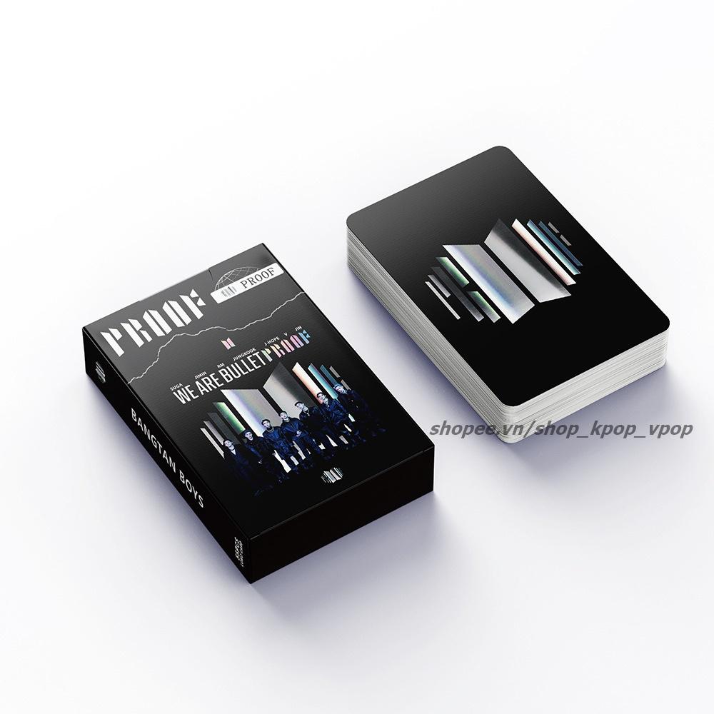 Bộ 55 Card BTS Lomo BTS PROOF 2022 (Đủ thành viên)