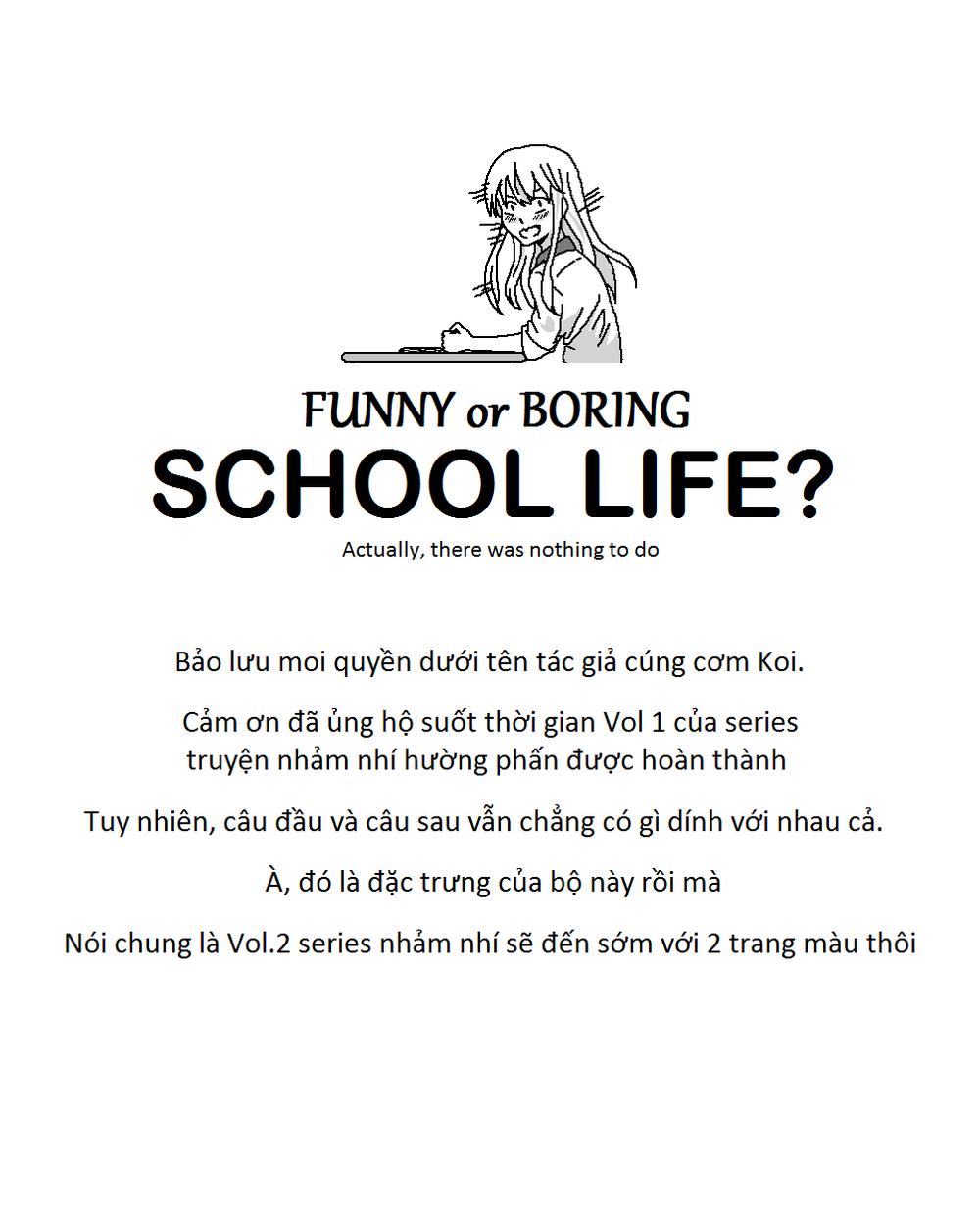 funny or boring school life? chapter 4 16