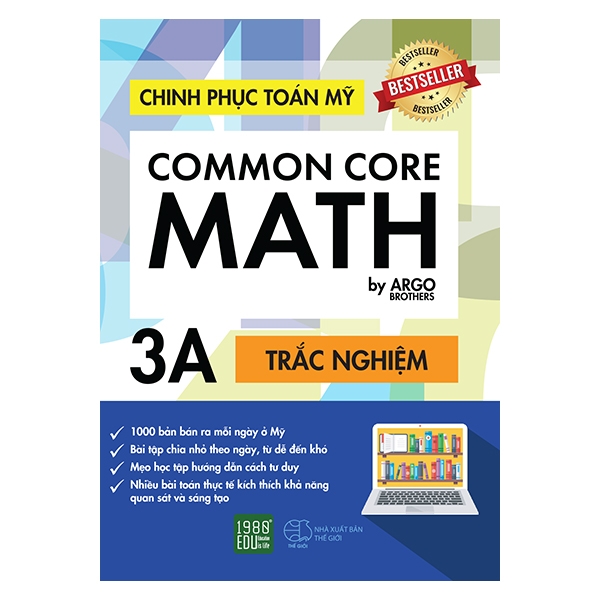 Sách - Common Core Math - Chinh phục toán Mỹ 3A (1980)