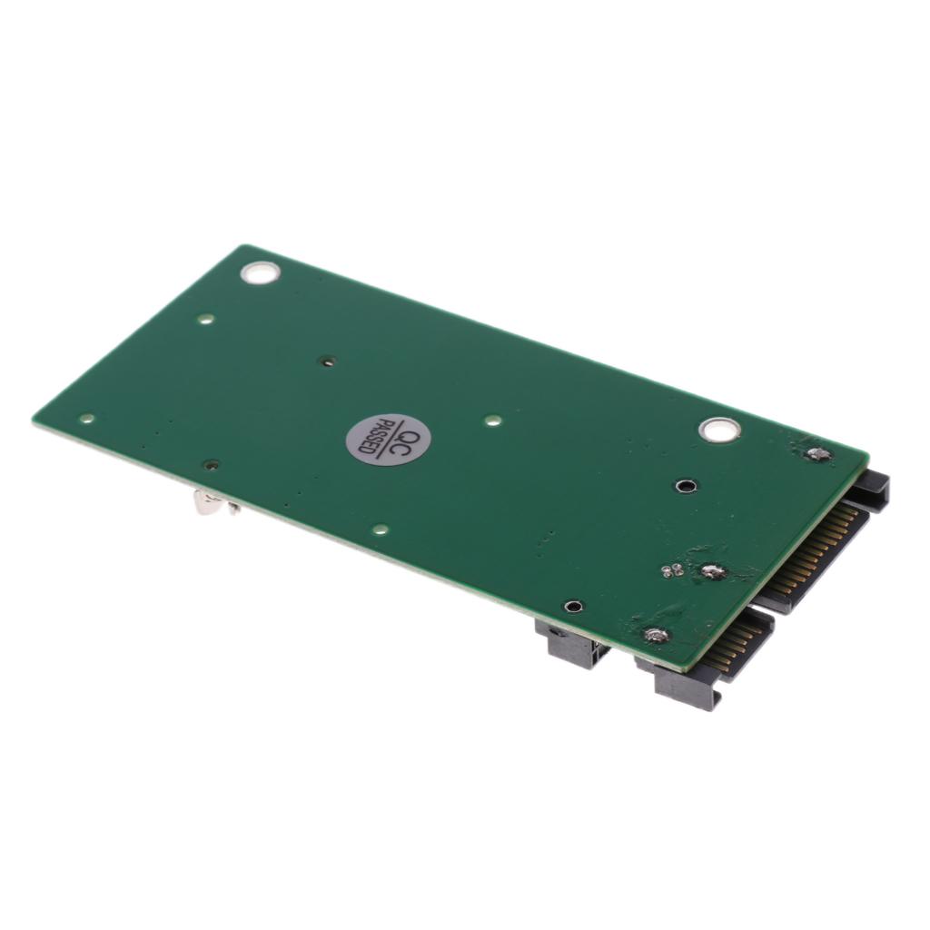 MSATA to SATA 2.5inch Adapter Card Board Support 50mm Mini Pci-e mSATA