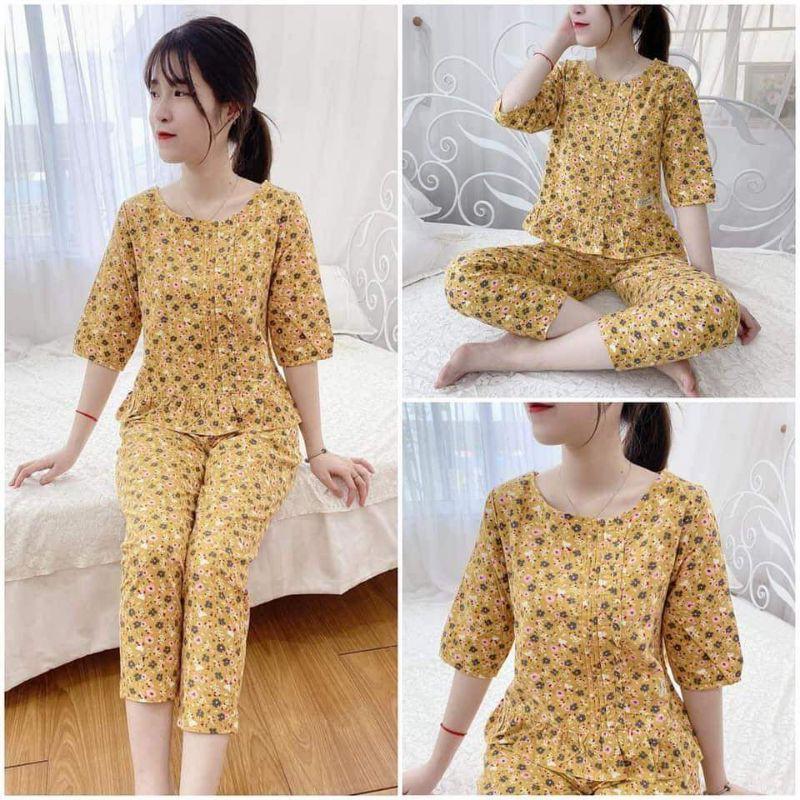 Đồ bộ mặc nhà sau sinh cao cấp thu đông