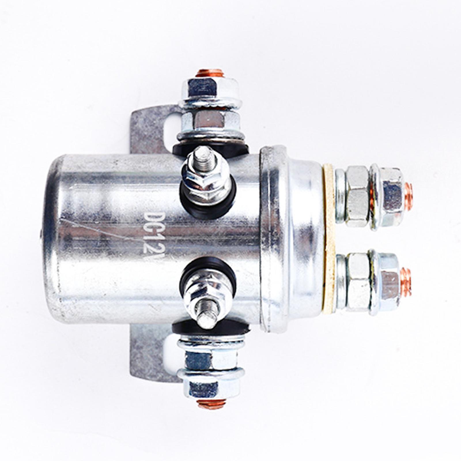 Switch Relay Solenoid 3 Terminal Marine 12V 600A Winch Contactor Continuous Solenoid Relay